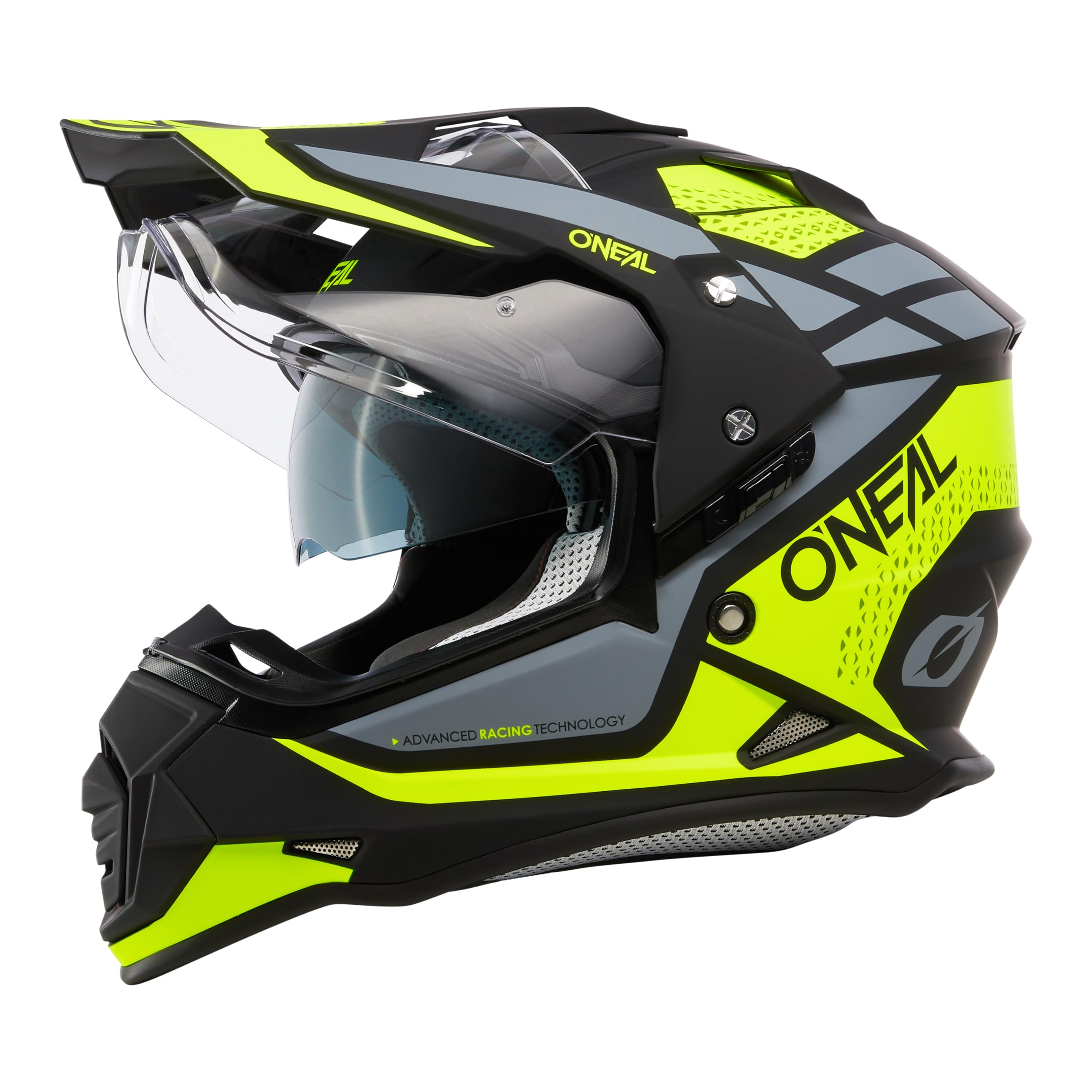 SIERRA Helmet R V.24 neon yellow/black/gray M (57/58 cm)