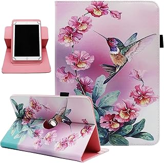 Universal 10 10.1 Inch Android Tablet Case, Universal Tablet Rotating Case Cover for 10 10.1 Inch Tablet, Dluggs 360 Degree Rotating Case for 9.5-10.5 Inch Tablet, Bird