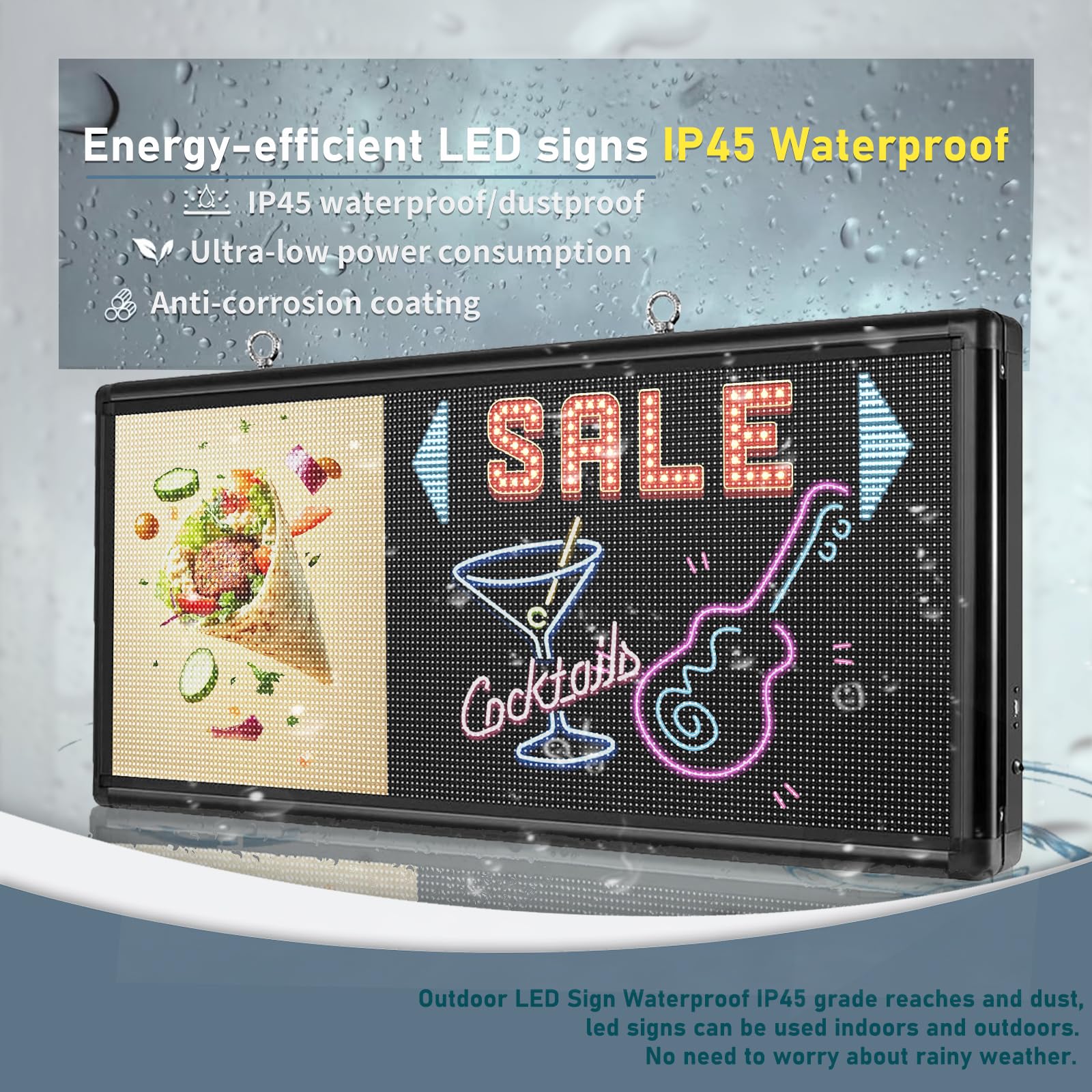 Amazon.com : CX P6 Outdoor Programmable LED Sign, 40