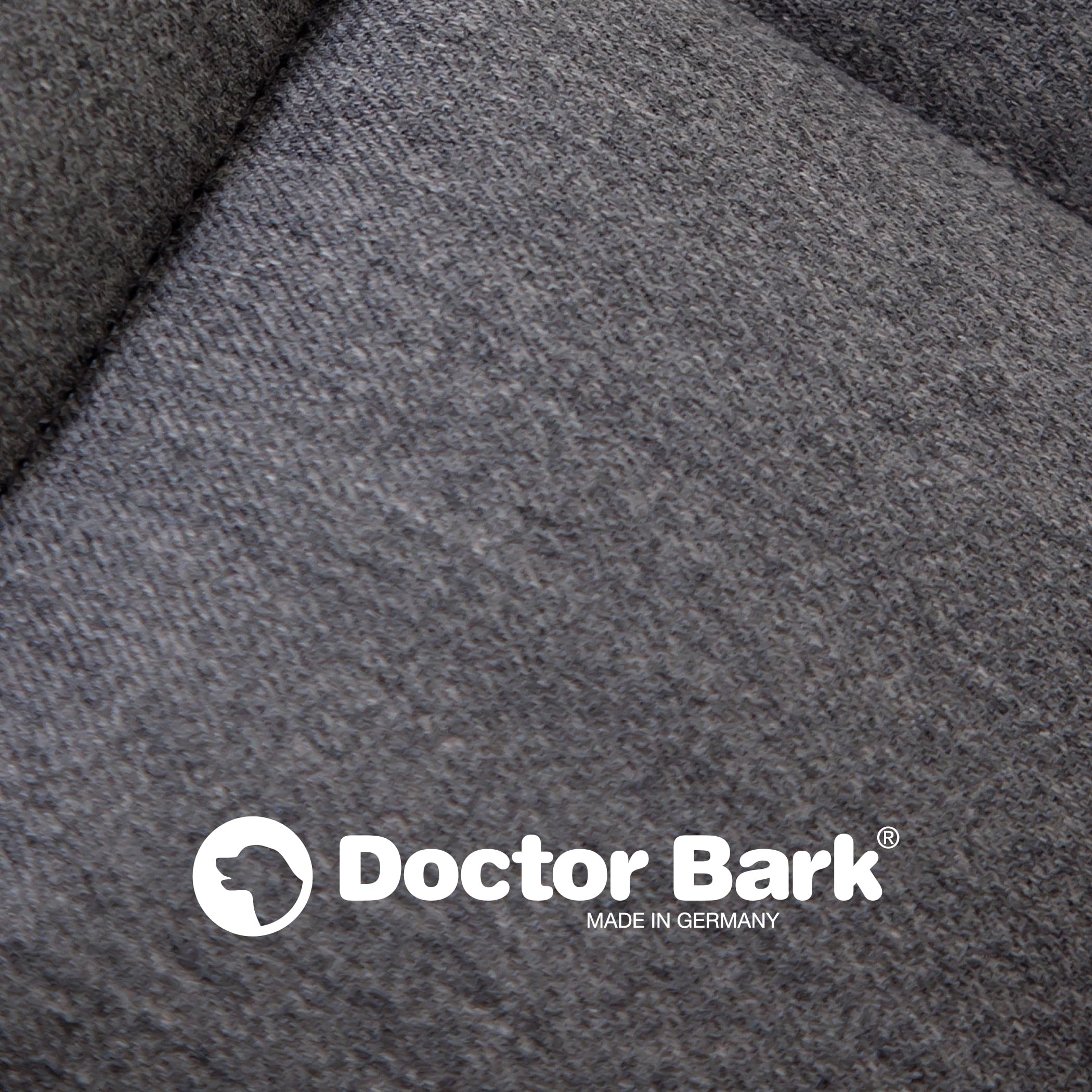 Doctor Bark Manta para Perros - Suave e hipoalergénica, Resistente a los arañazos y Duradera, Lavable a 95°C - Disponible en Diferentes tamaños y Colores(L, Gris)