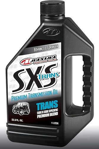 Maxima Racing Oils 40-41901-4PK SXS 80w Premium Tranmission Oil Botella de 1 litro, paquete de 4