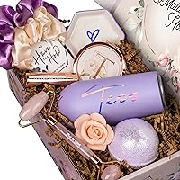 Vista 81 de Sincerely, Me Personalized Bridesmaid Proposal Gift Set with White and Rose Gold Gifts in Bridesmaid Box (PB1)