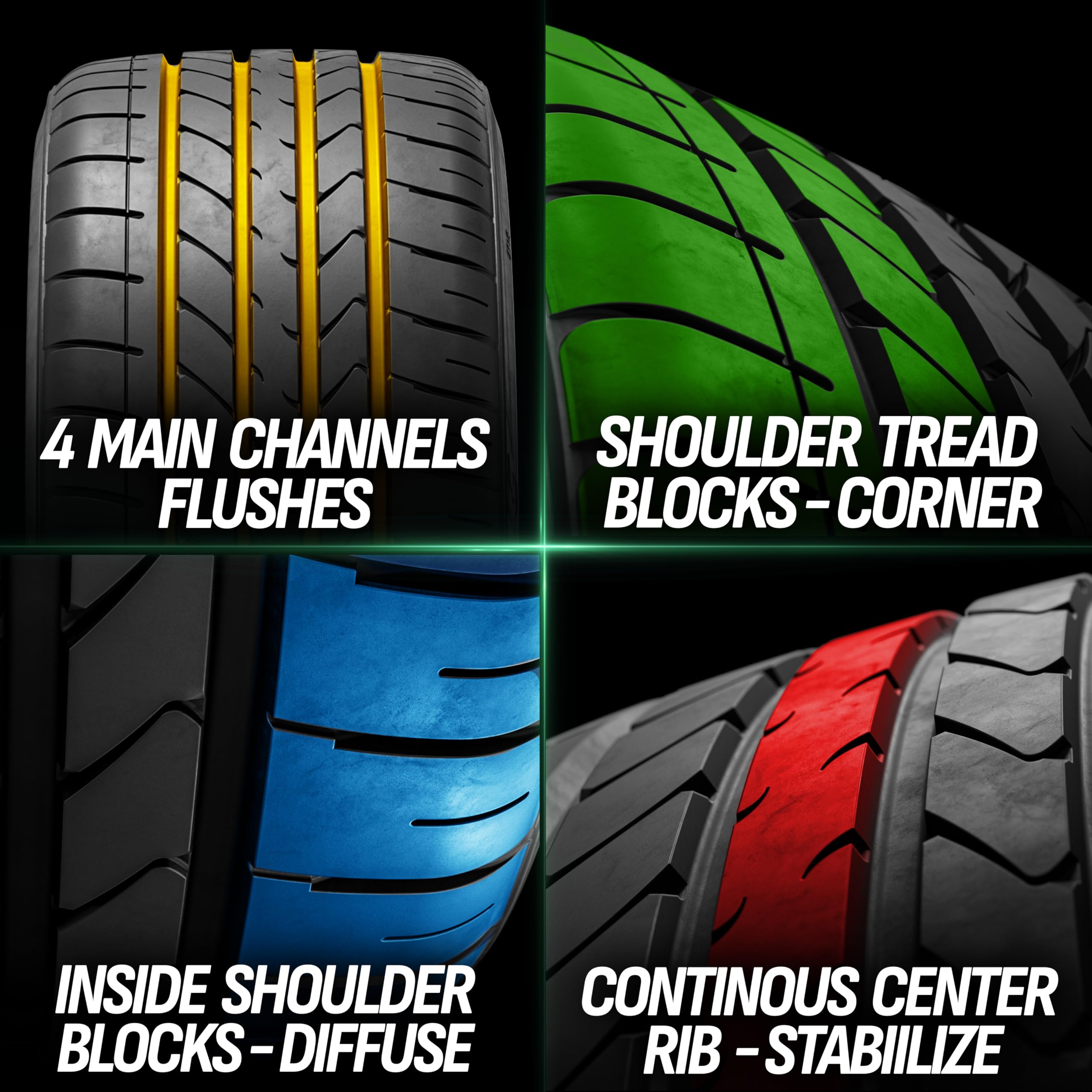 Amazon.com: ATTURO AZ850 Ultra-High Performance Summer Tire, 275