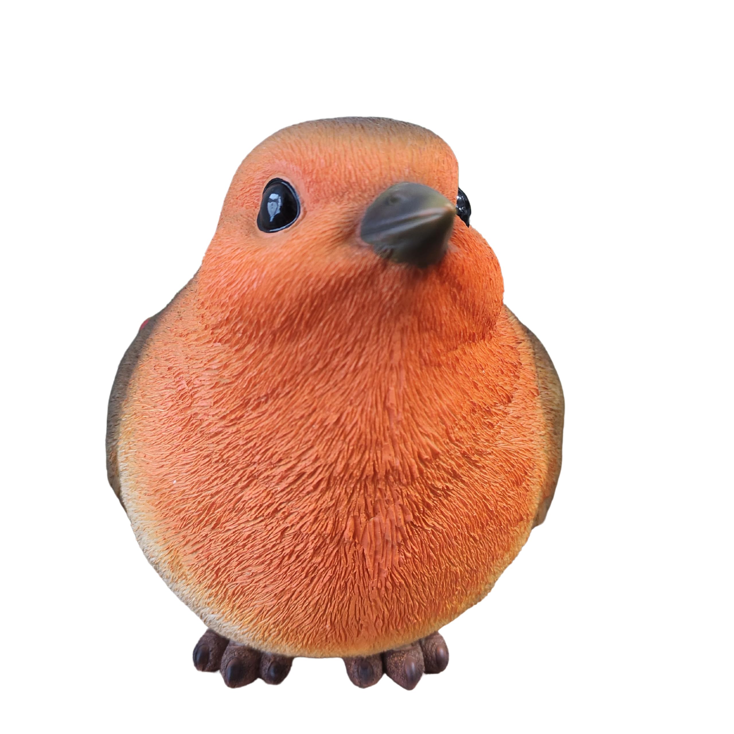 Vivid Arts Brown - Robin Bird Planter - Bs-Robn-D | Decorative Planter | 25 X 14 X 11.5 Cm