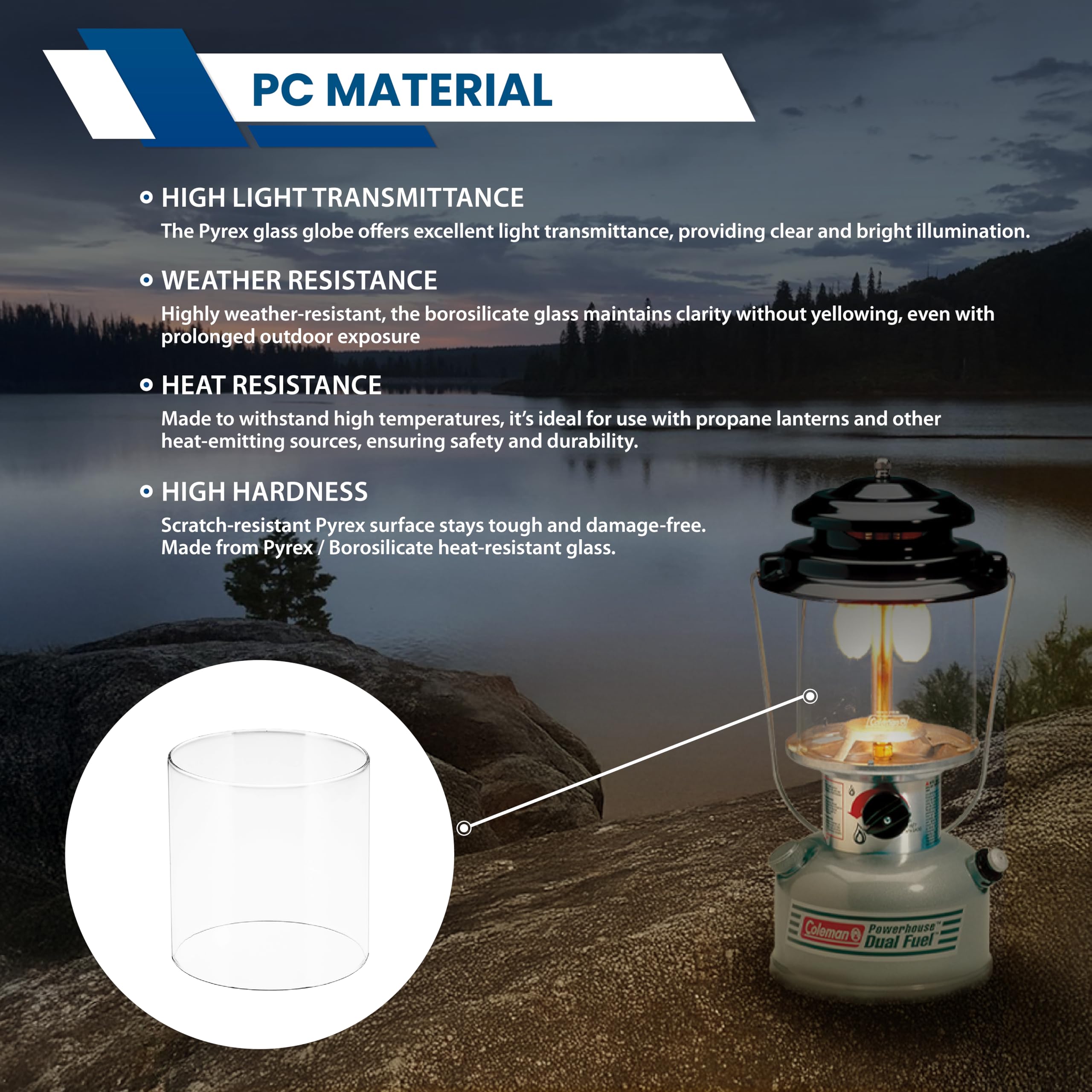 Amazon.com : American Mantle Lantern Globe Replacement (Same as
