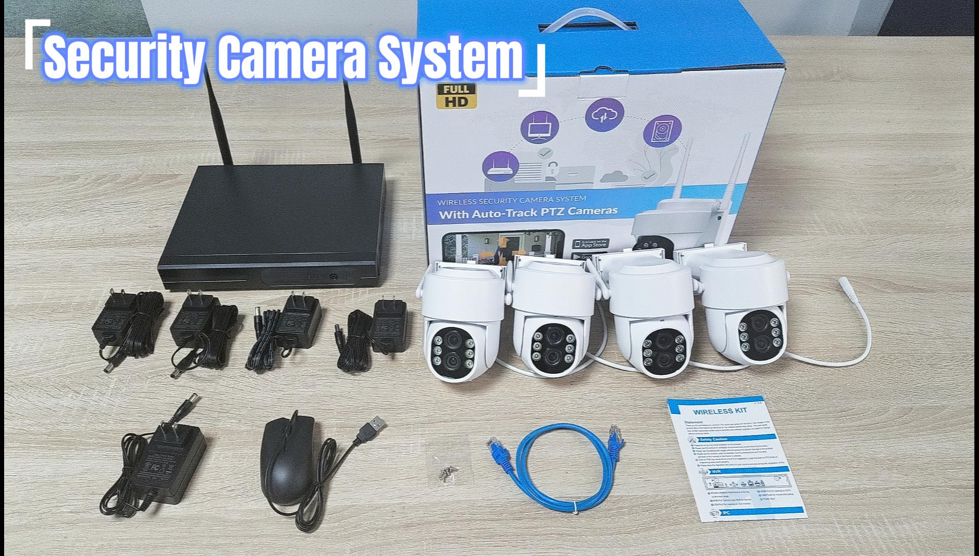 Amazon.com : ZHXINSD Wireless Security Camera System Outdoor: Dual