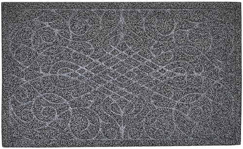 Superio Tapete de bienvenida antideslizante para entrada, interior y exterior, resistente, impermeable, fácil de limpiar, tapetes de bajo perfil