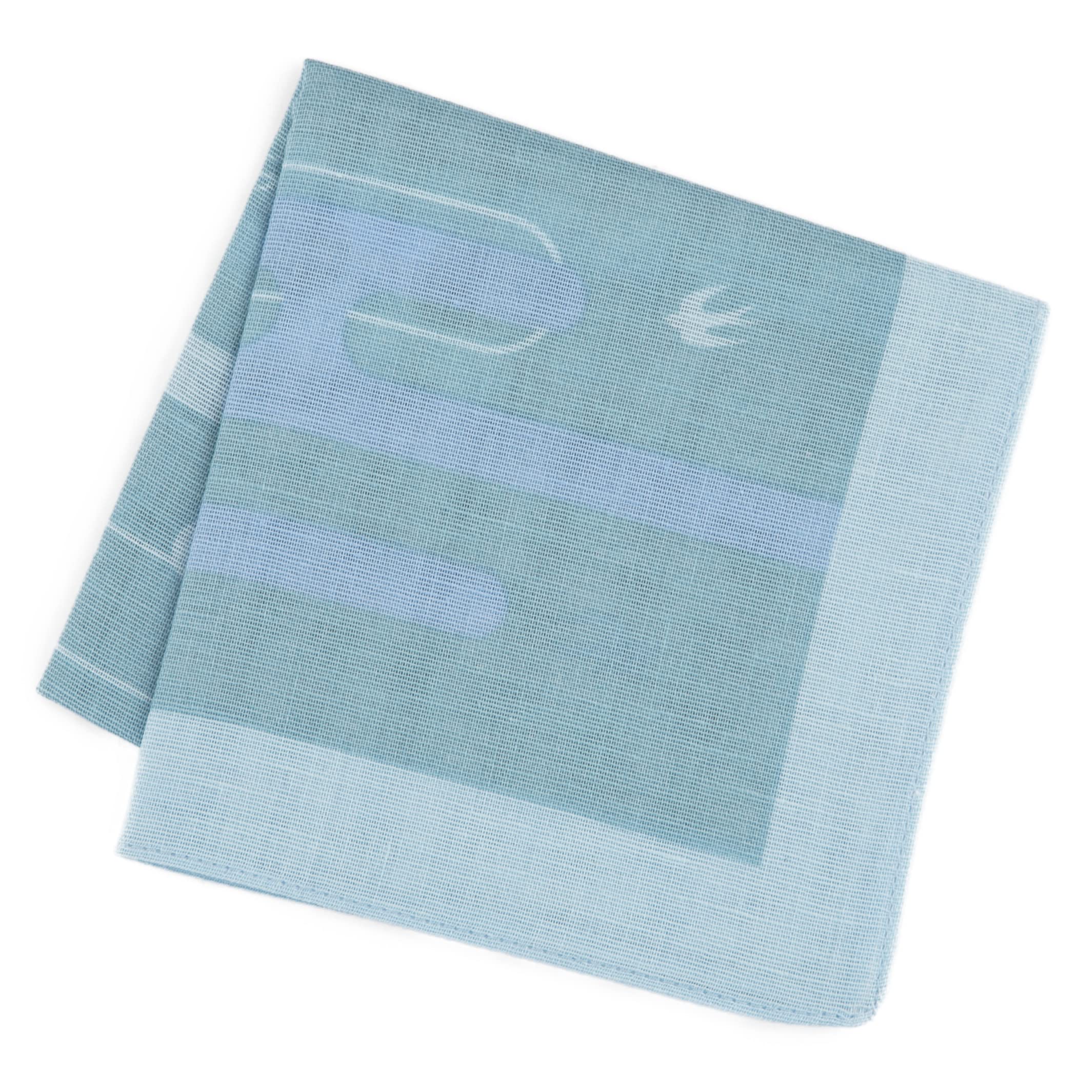 Japanese Handkerchief for Men Women (Auspicious Designs) Bandana Furoshiki Wrapping Cloth/Made in Japan, Tsubame and Clouds / Future Eternity Health Long Life Spell Protection