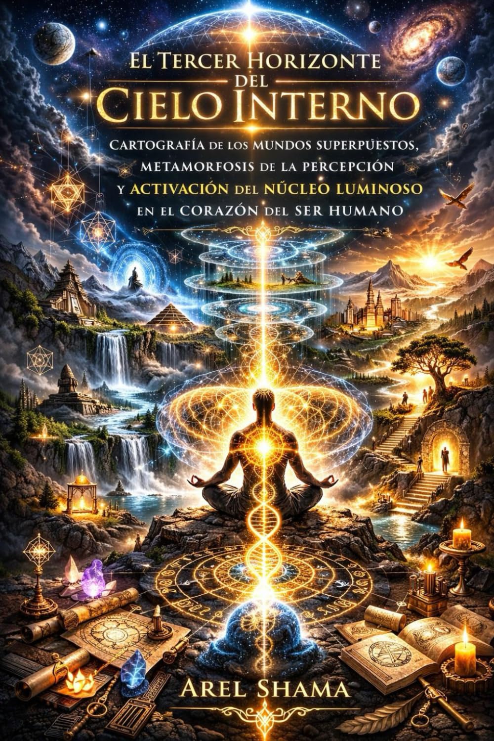 EL TERCER HORIZONTE DEL CIELO INTERNO: Cartografía De Los Mundos Superpuestos, Metamorfosis De La Percepción Y Activación Del Núcleo Luminoso En El Corazón Del Ser Humano