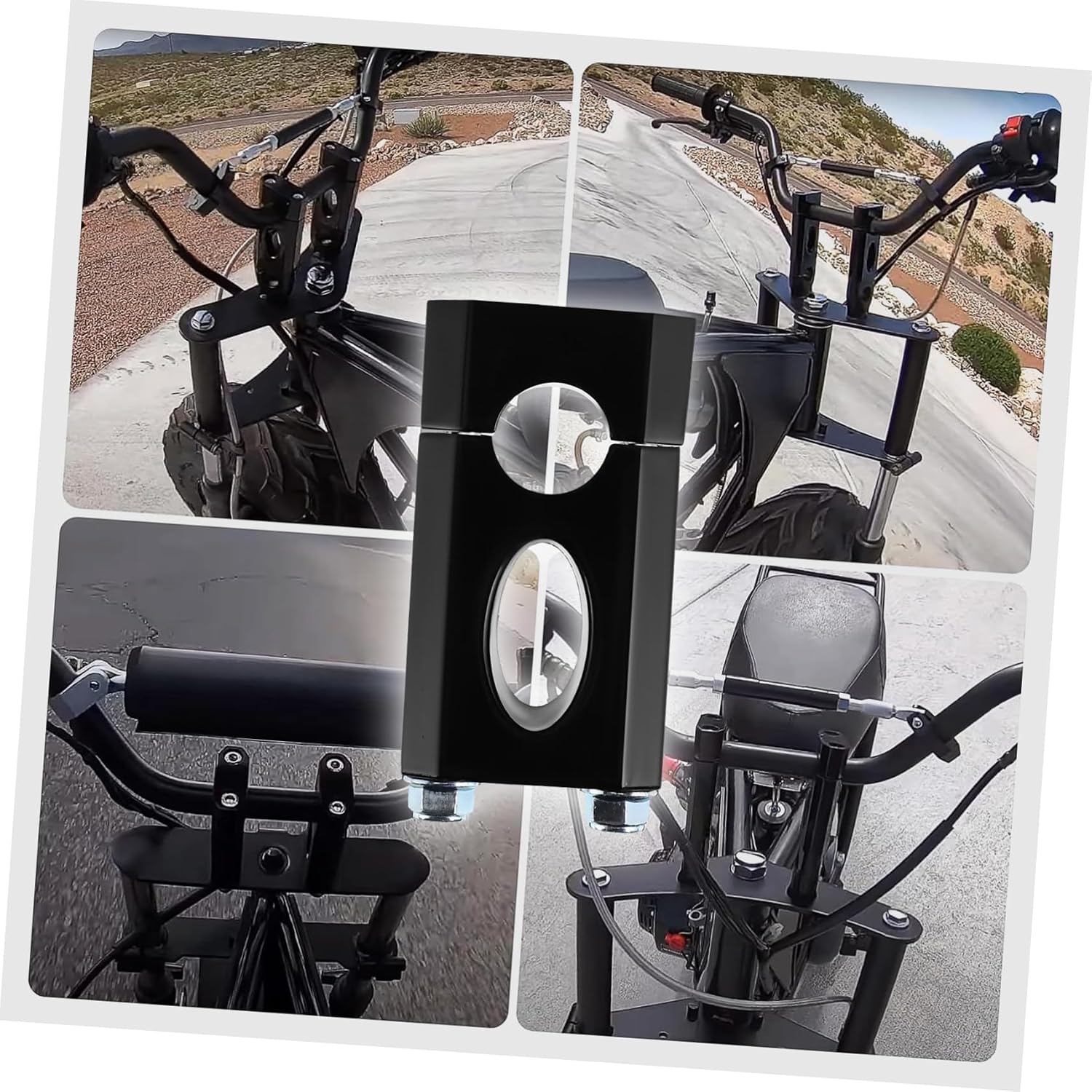 Motorcycle Handlebar Riser 7/8 Clamp Mounting for Dirt Bike