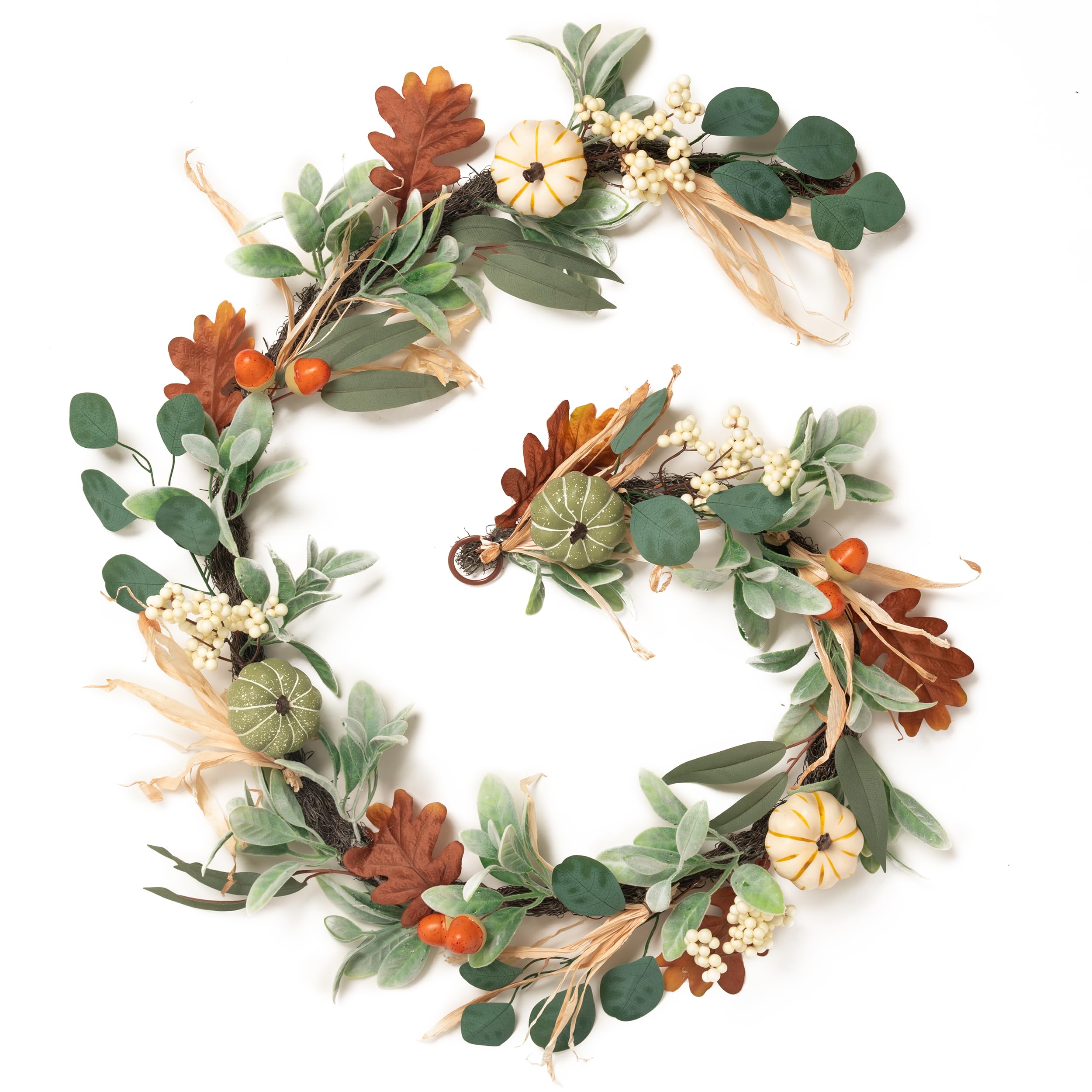 Photo 1 of *Different as Stock Photo* Valery Madelyn 6 Feet Fall Garland for Mantel 