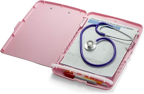 Miniatura 7 de Officemate Caja de almacenamiento portapapeles, Rosado