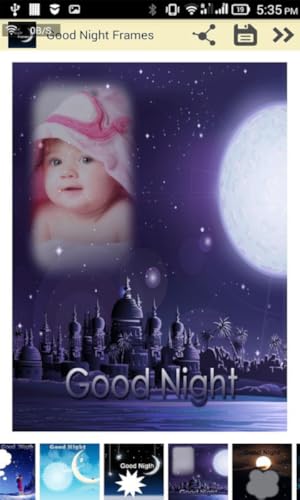 Good Night Photo Frames