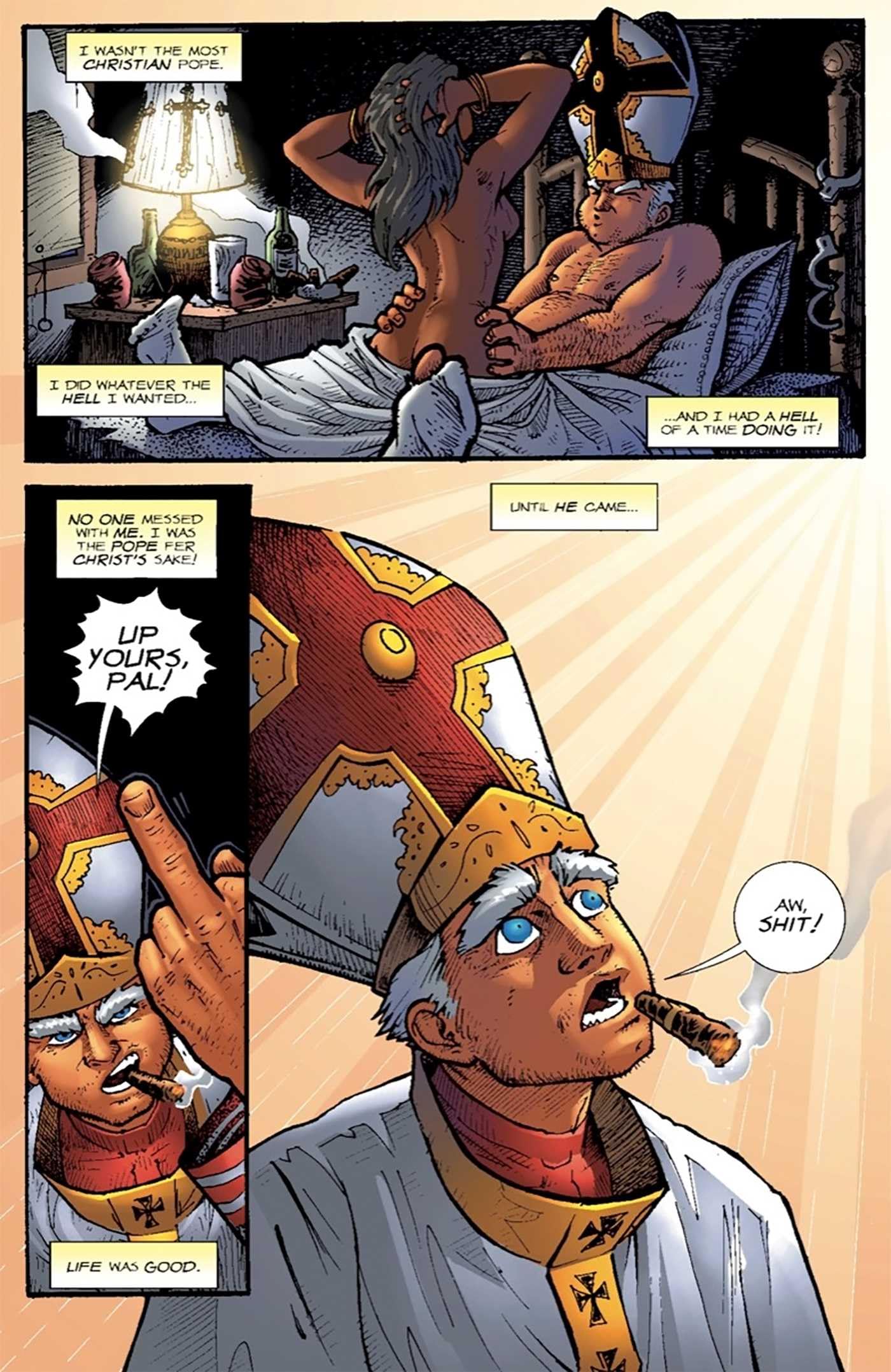 Battle Pope 25th Anniversary Deluxe Hardcover: The Immaculate Collection