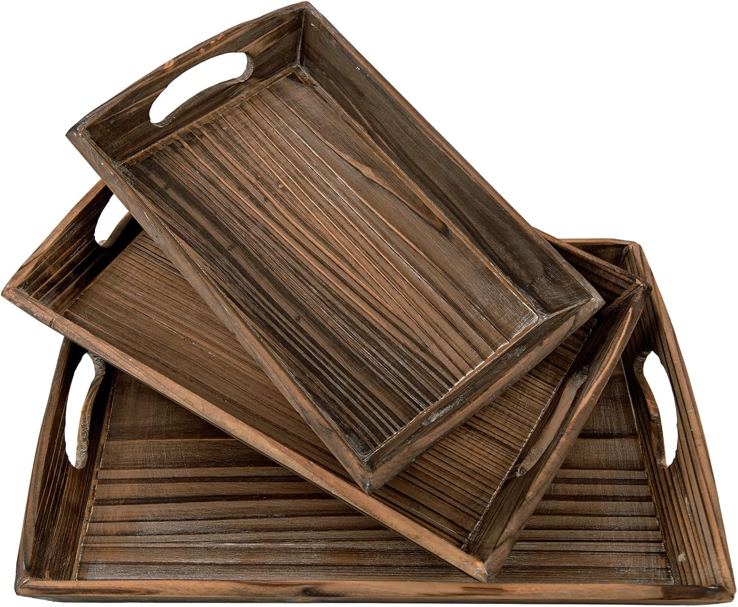 Serving Trays,Ottoman Serving Tray, Wood Breakfast Trays