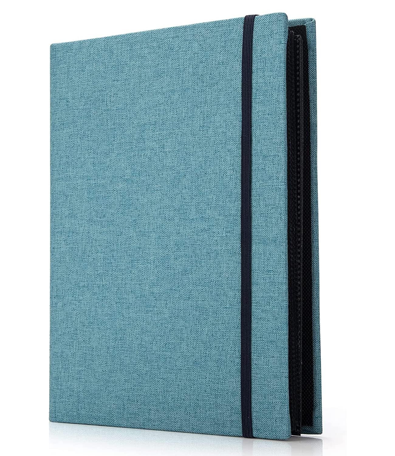 Album Fotografico 10x15 Cm Per 200 Foto - Copertina In Lino, Design Verticale, Colore Blu