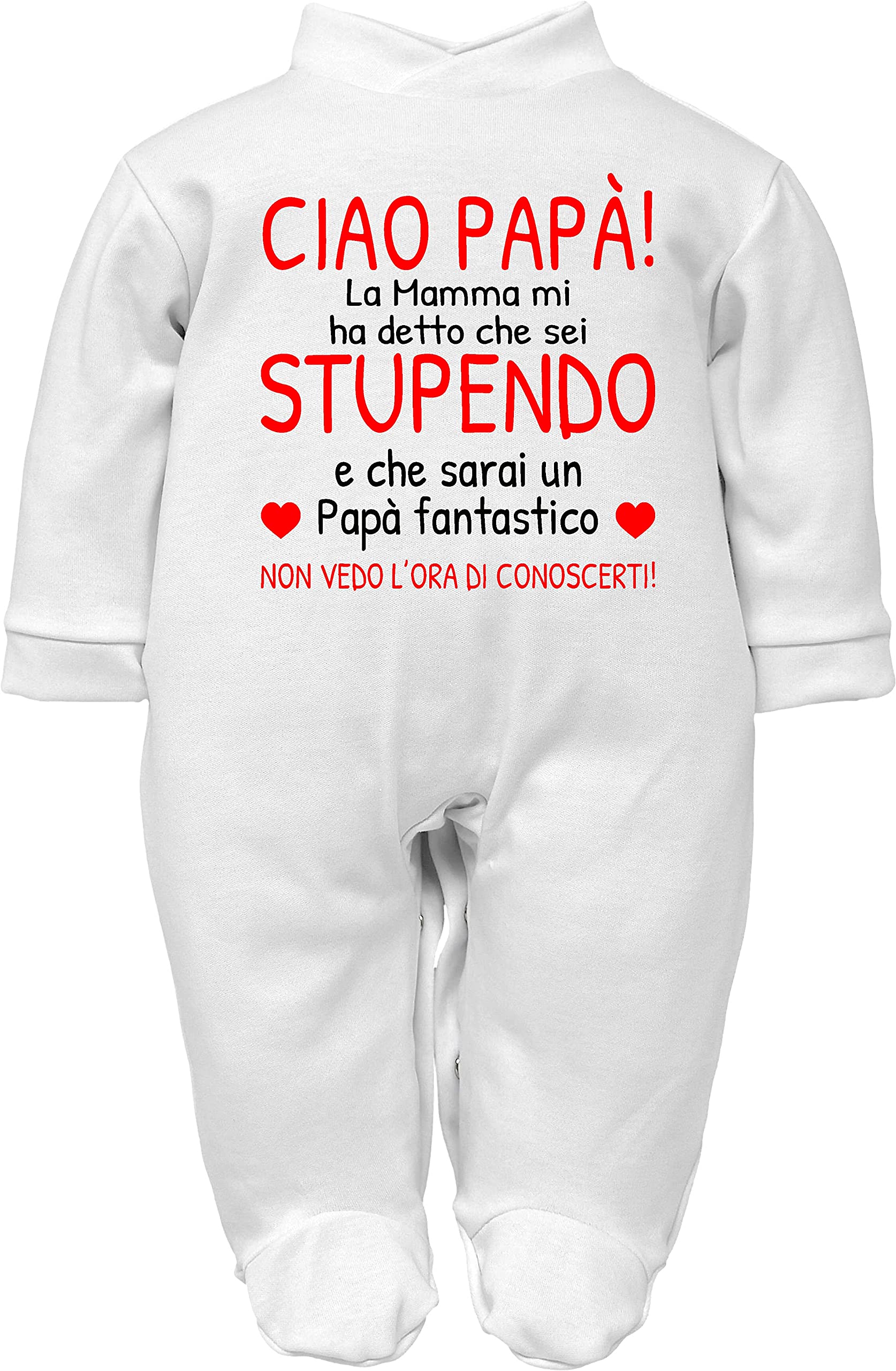 body neonato Papà Stupendo e fantastico Mamma stupenda e meravigliosa regalo nascita