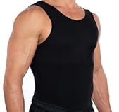 Max Mens Compression Shirt for Chest and Body Shaper Belly Slimming Shapewear Undershirt Tank Top for Men