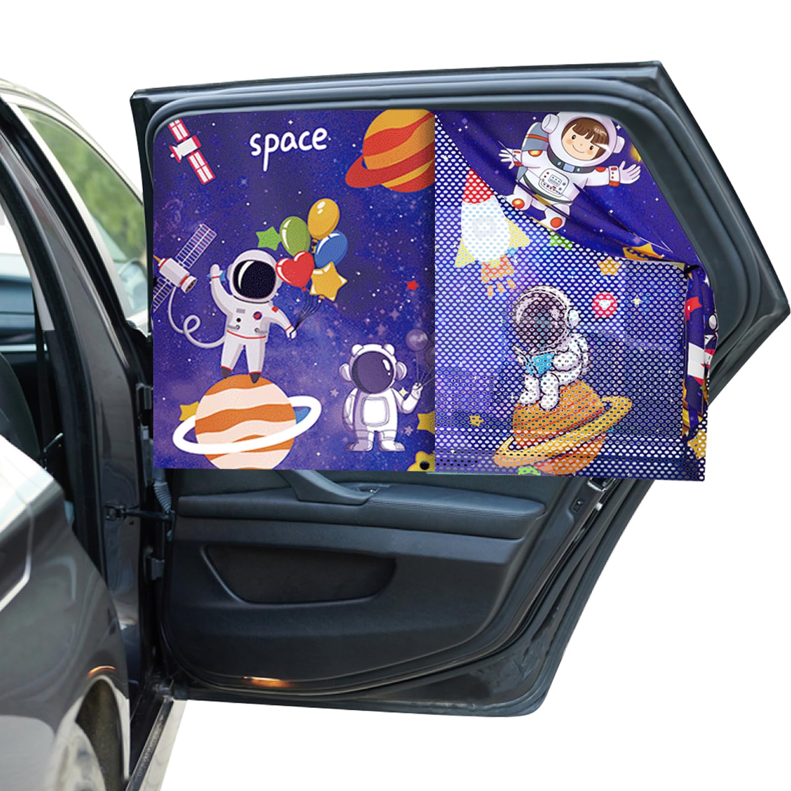 4 Parasoles Laterales Magnéticos Para Dacia Bigster 2025 - Protección UV, Privacidad, Fáciles De Guardar