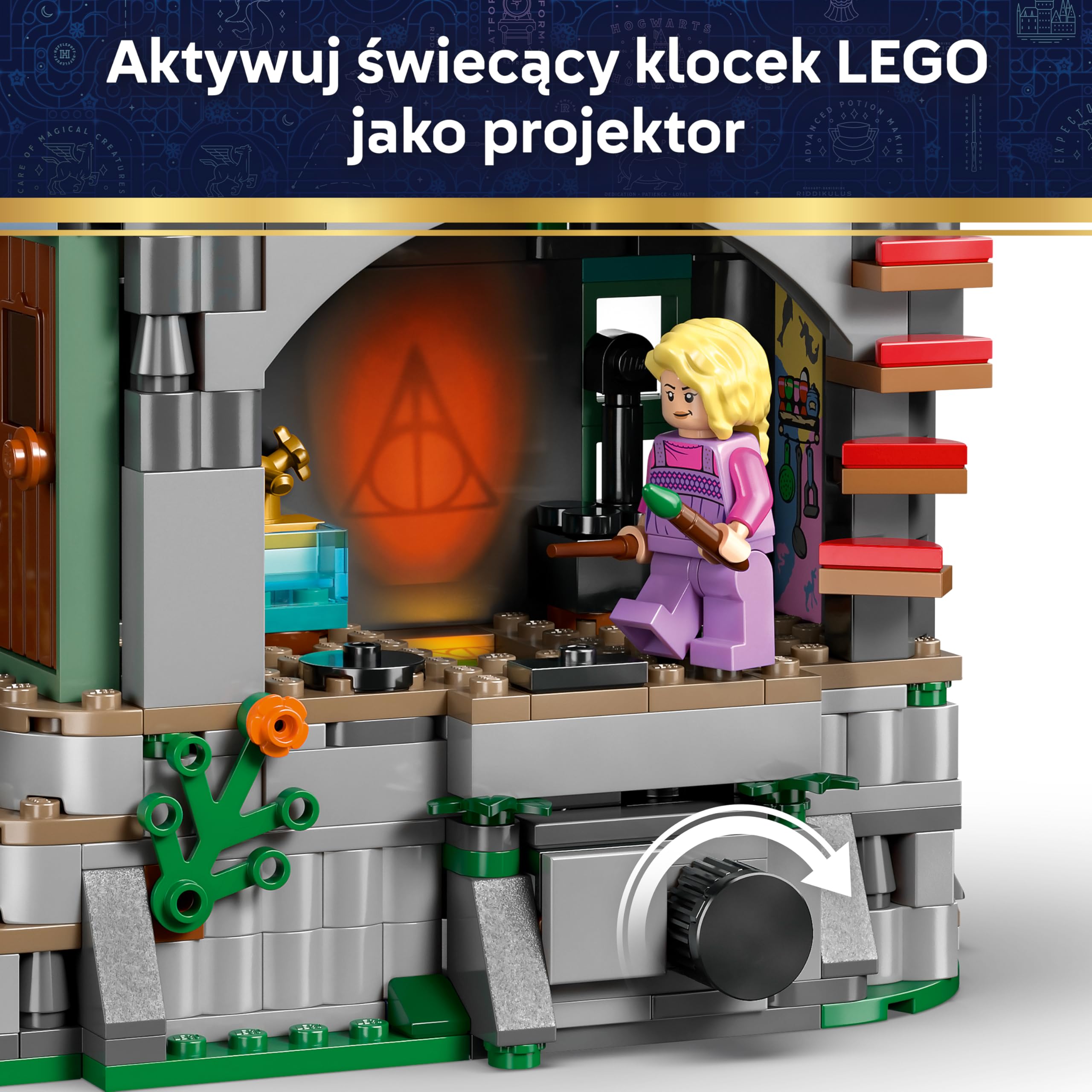 LEGO Harry Potter Dom Luny Lovegood 76467 | Model domu z minifigurkami, zabawka dla 10-latka, prezent dla fana Harry’ego Pottera, zestaw klocków dla dzieci, 764 elementy