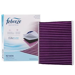 Febreze Odor Control UNSCENTED Cabin Air Filter by PUREFLOW RZ16036 - Amazon product rated Grade B