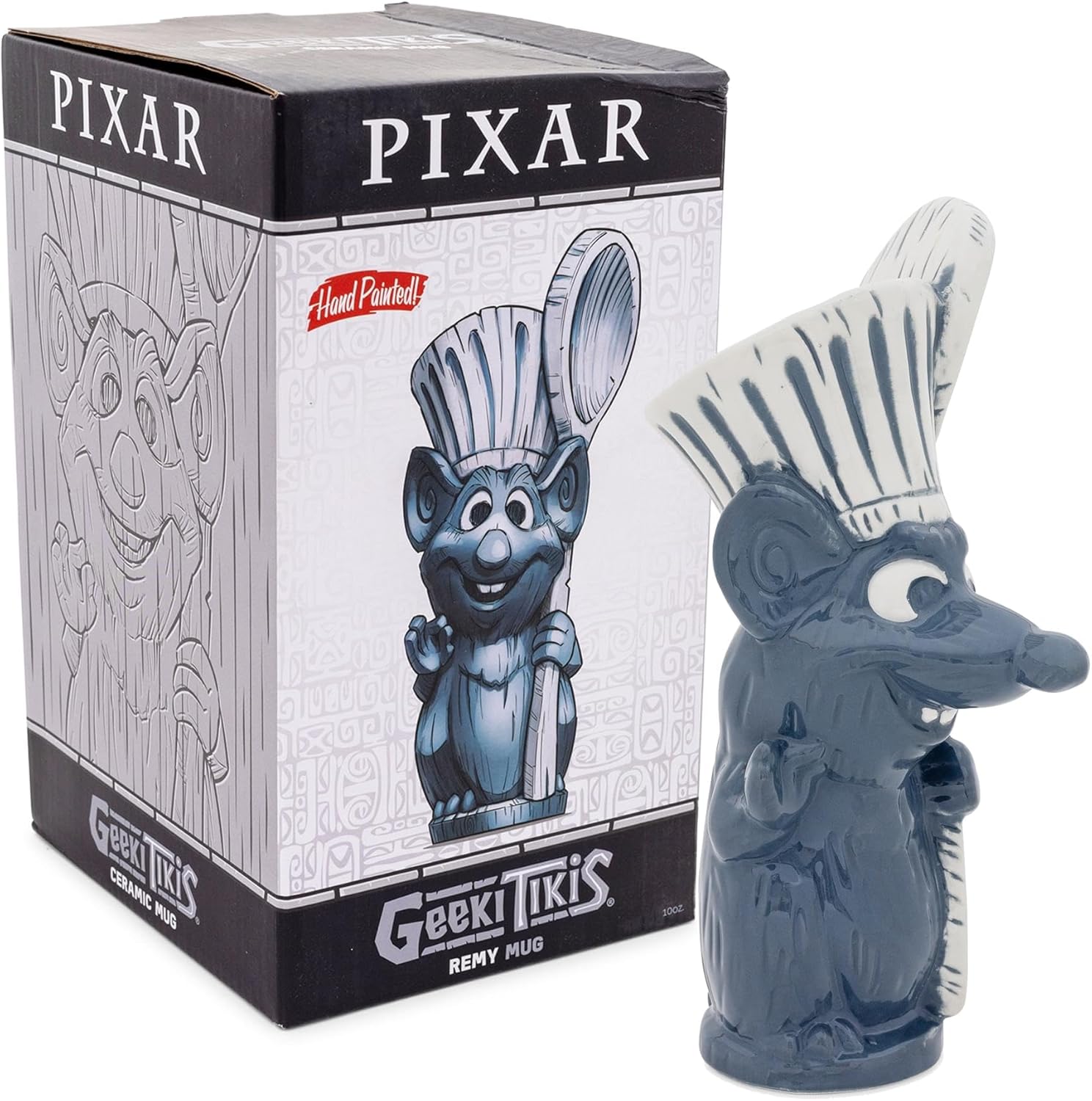 Geeki Tikis Disney Pixar Ratatouille Remy Ceramic Mug | Party Cocktail Tumbler For Liquor and Beverages | Holds 10 Ounces