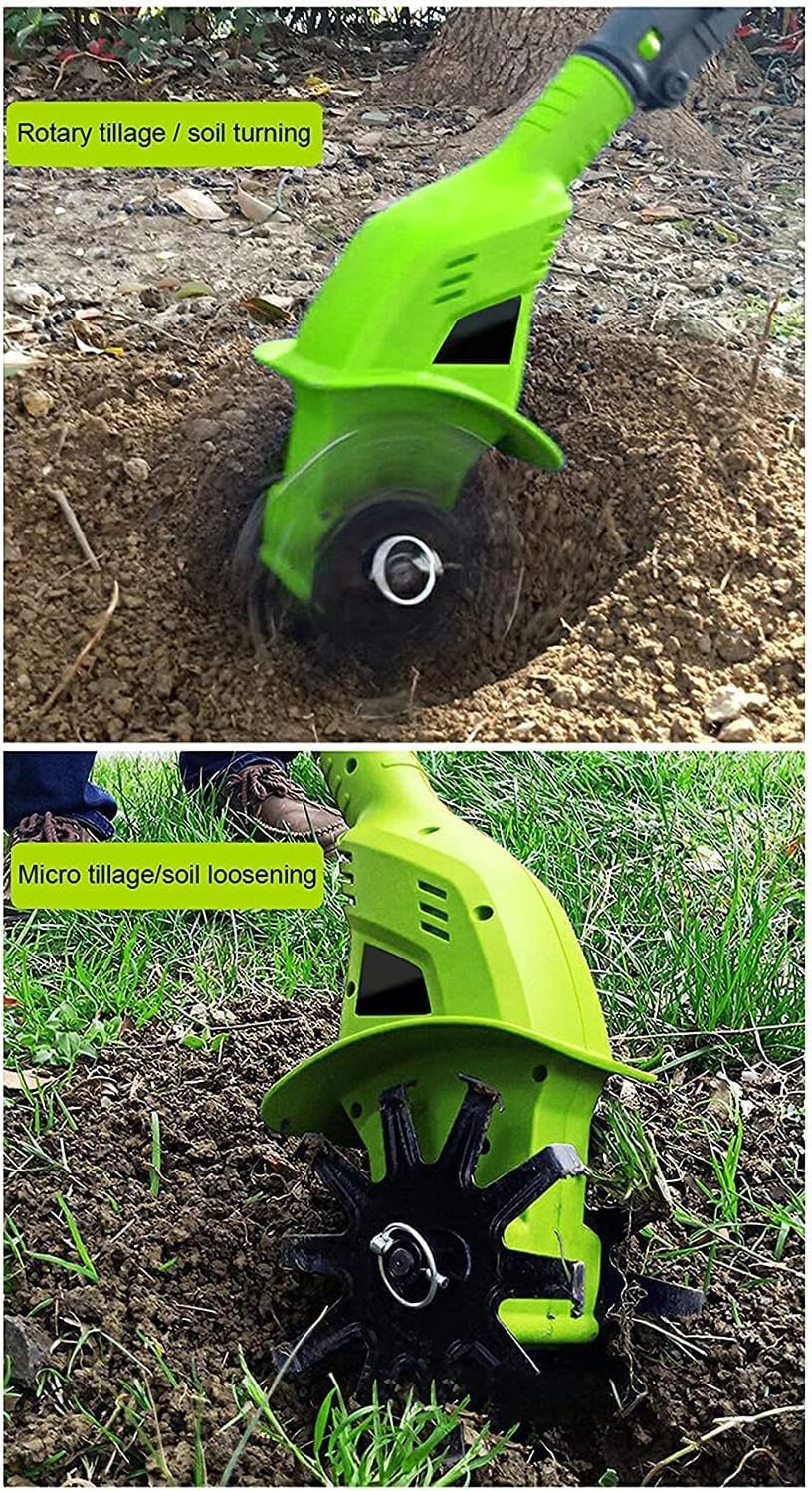 Motobineuse de Jardin, rotavateur sans Fil portatif au Lithium, motoculteur électrique, Petit motoculteur de Style Domestique, desserrant, motoculteur agricole, motoculteur Rotatif