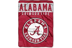 Alabama Blanket: Northwest NCAA Unisex-Adult Raschel Throw