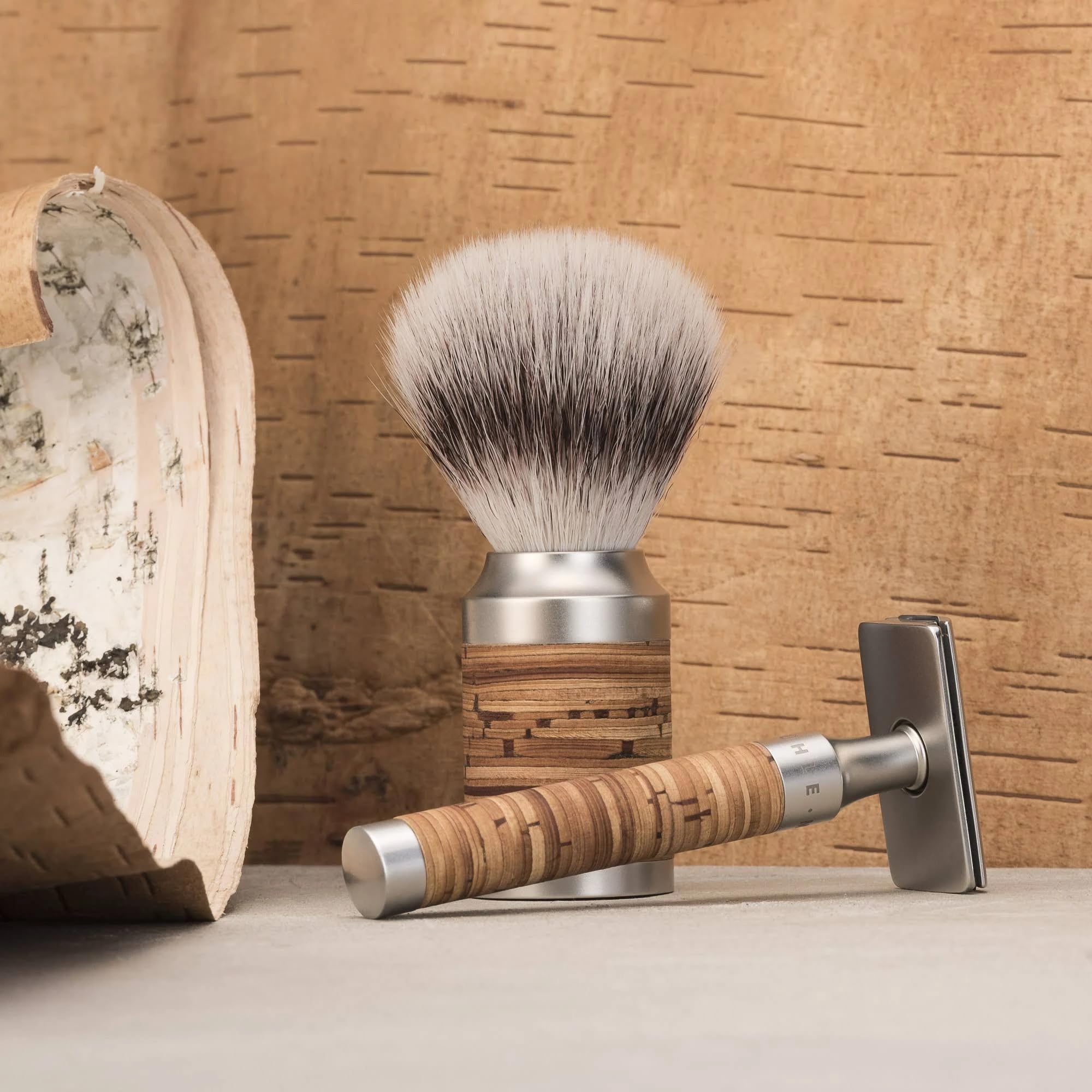 Muhle Rocca Stainless Steel con manico in quercia R95