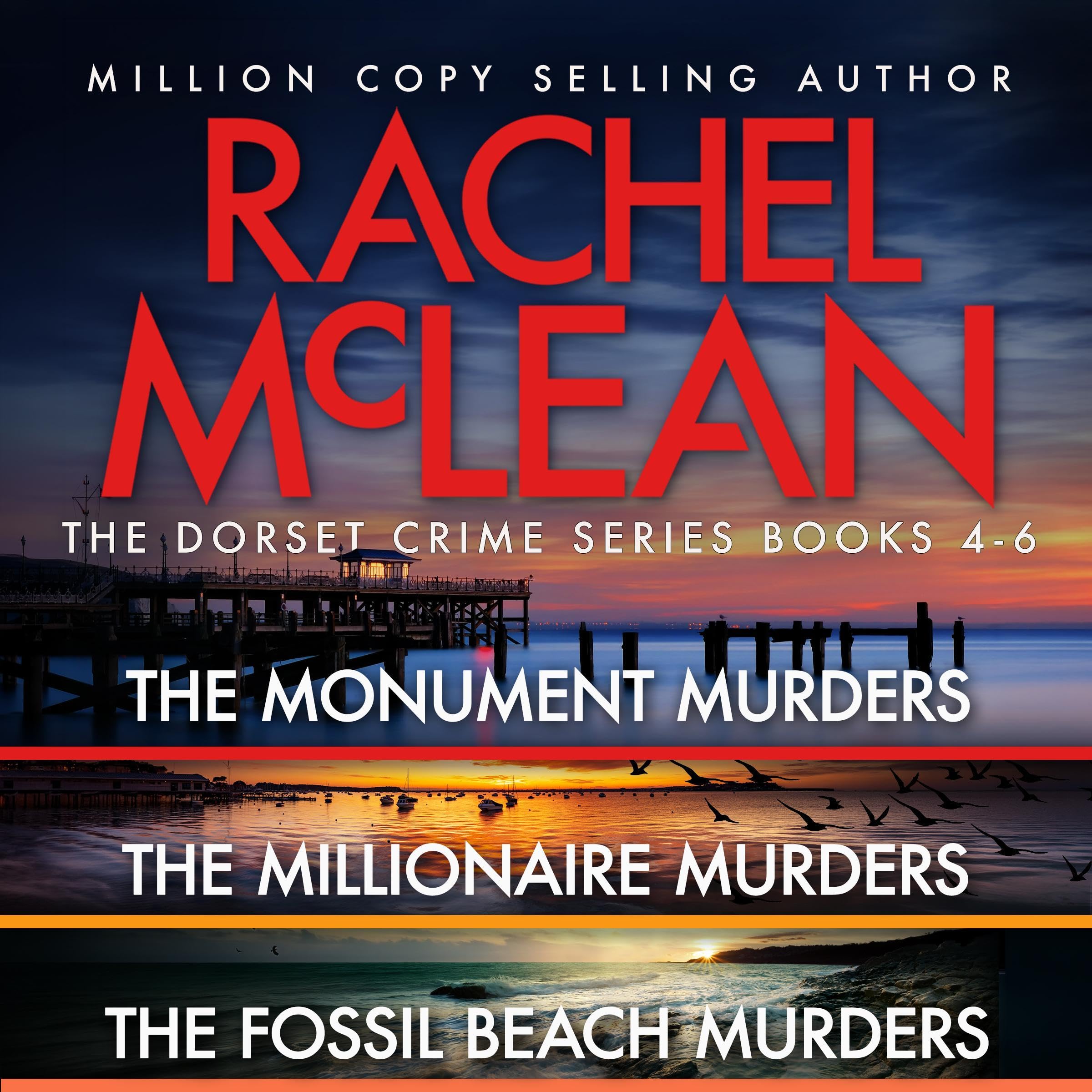 Cover art for Dorset Crime Series Boxset, Books 4-6