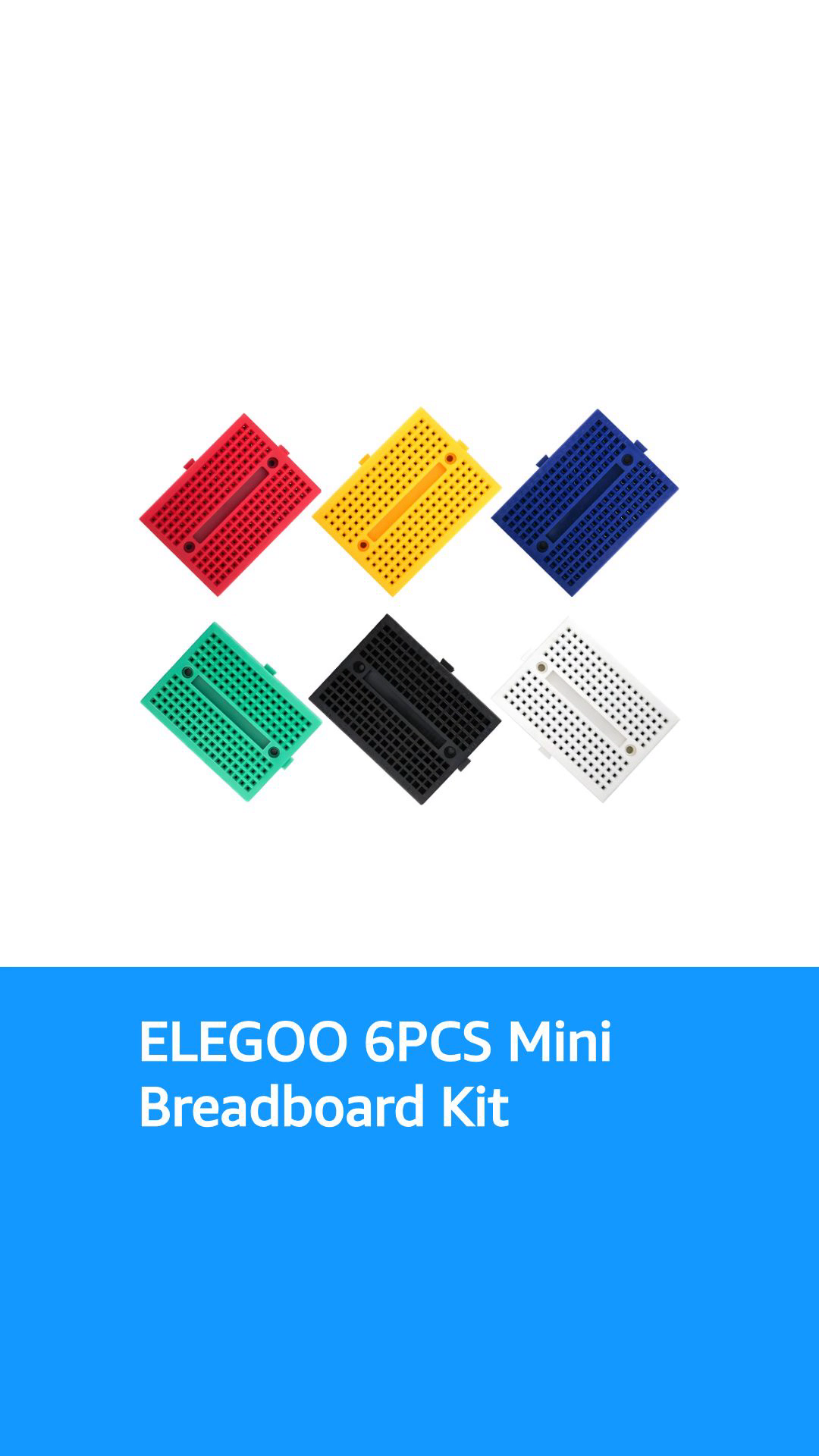 Mini ABS Breadboard Protoboard Prototipos Solderless Con 170 Puntos Para Arduino