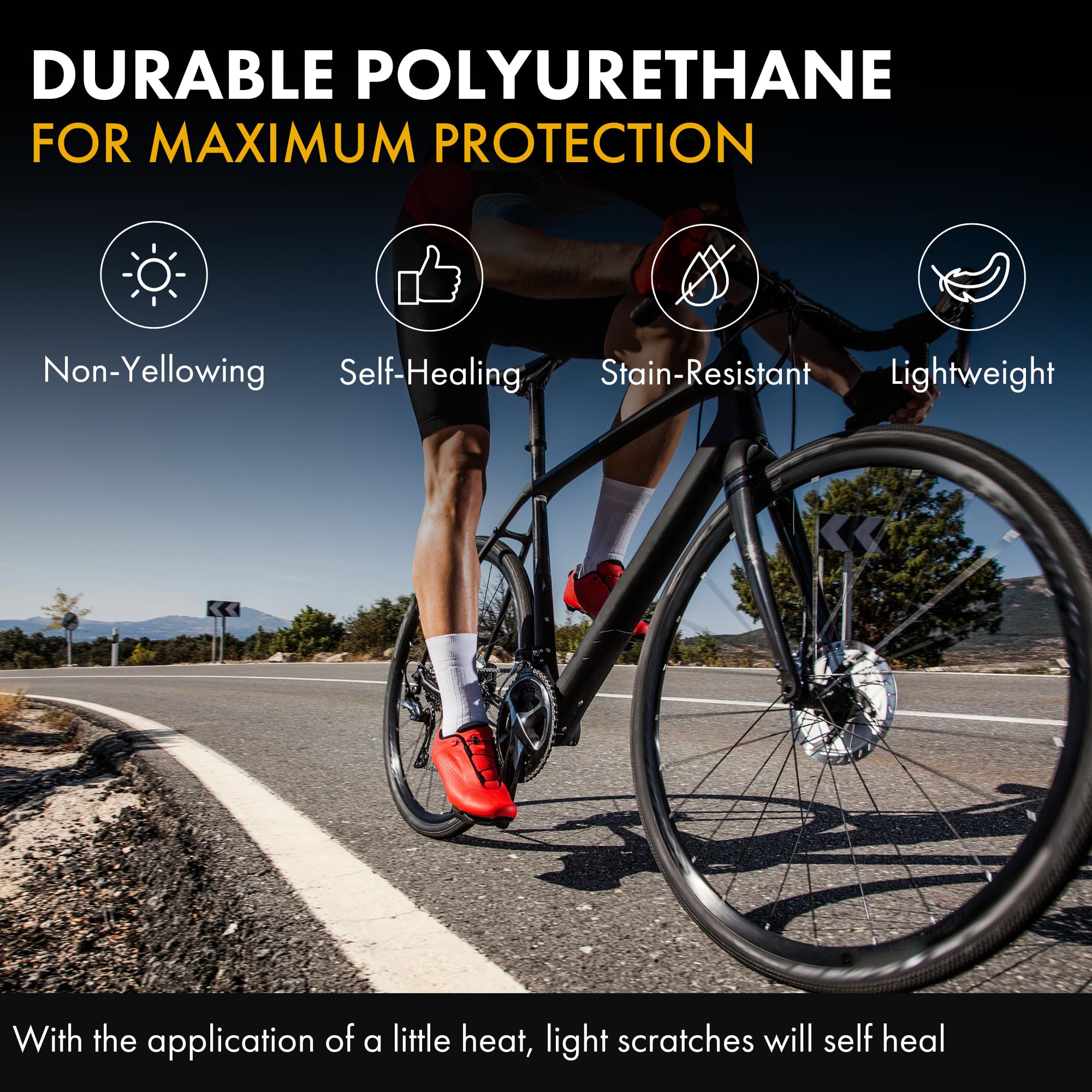 Amazon.com: XPEL Universal Bicycle Protection Base Kit for Road