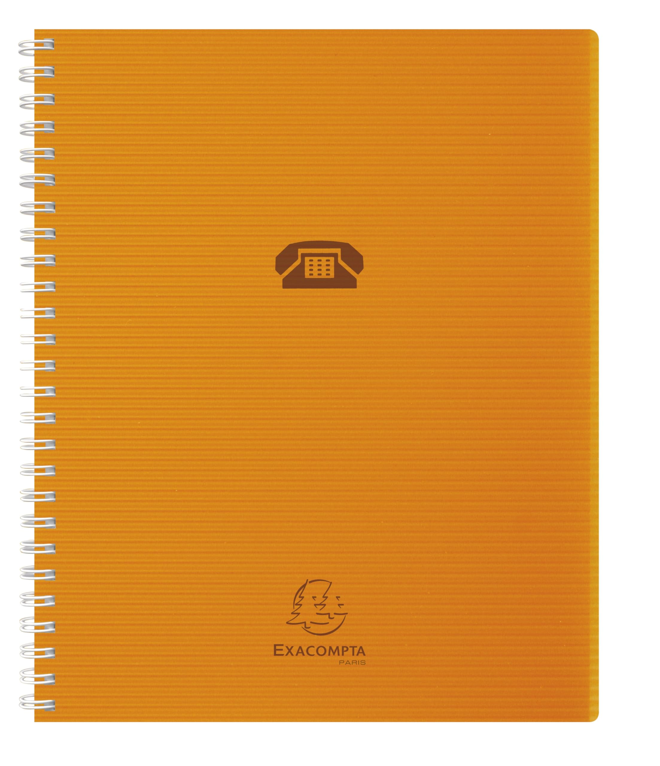 Exacompta 22020E Linicolor Address Book 18.5 x 22.5 cm
