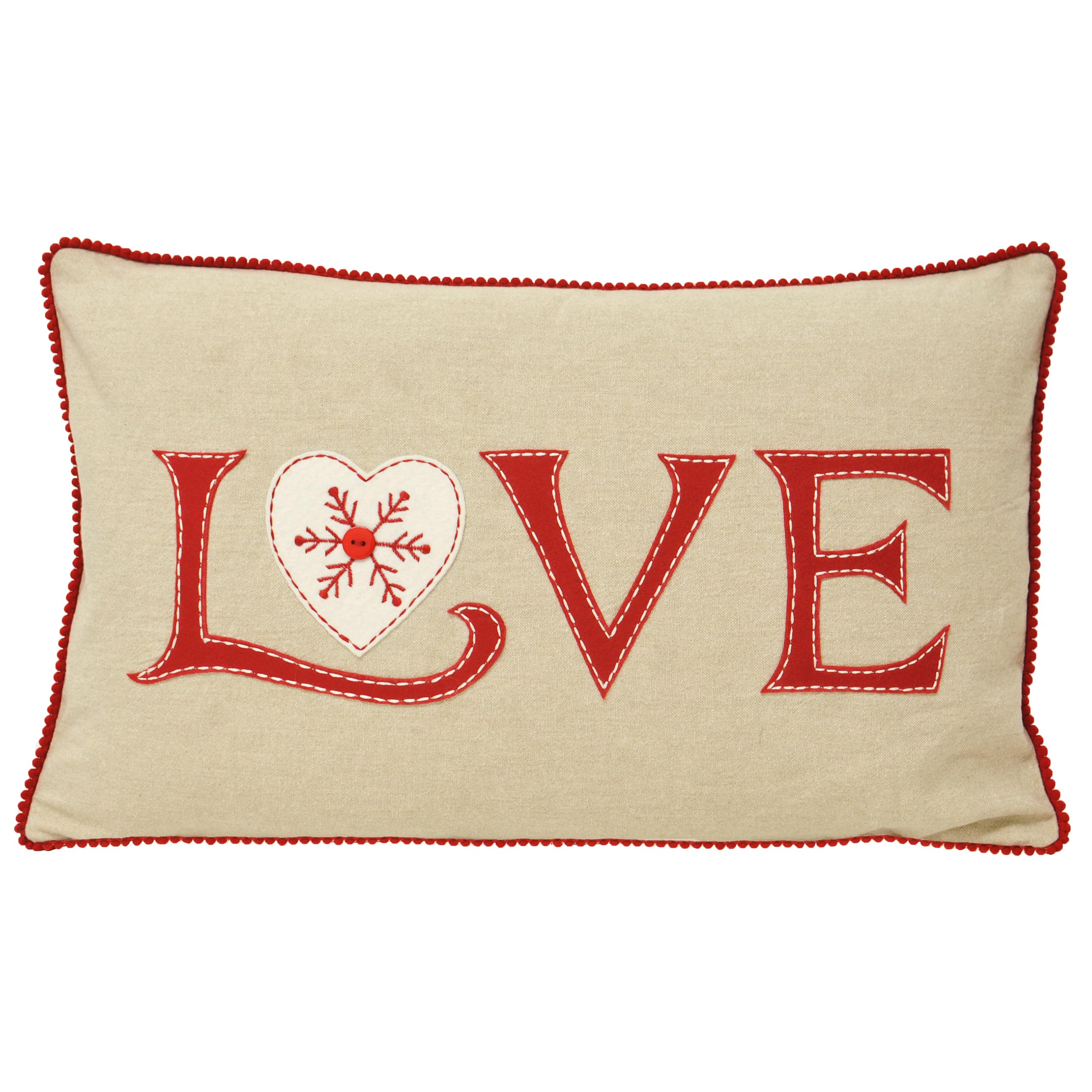Coussin en Plumes Paoletti Nicholas Love Contre les Coussins Plats de Salon