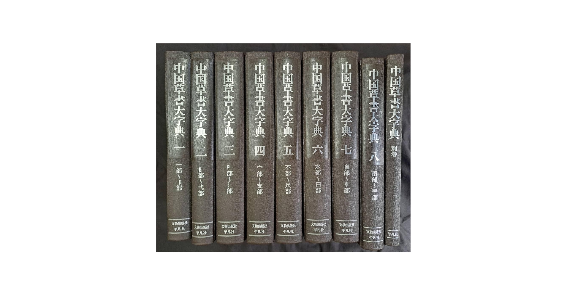 Amazon.co.jp: 中国書道中国草書大字典 全8巻＋別冊共揃洪釣陶