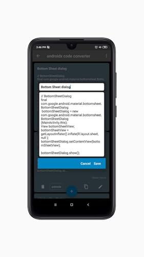 Androidx code converter