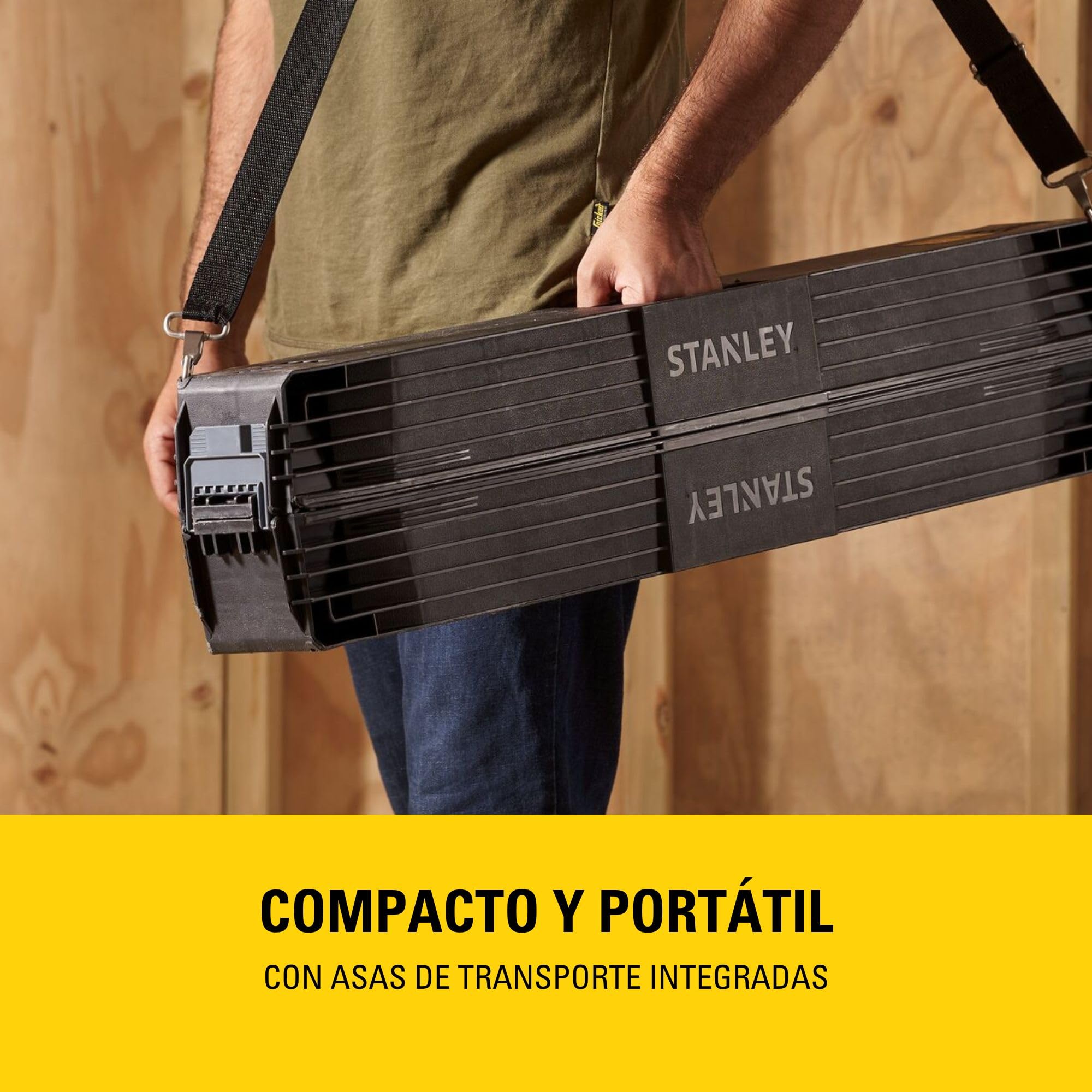 STANLEY Caballetes Metálicos Plegables 340Kg Par 1-97-475