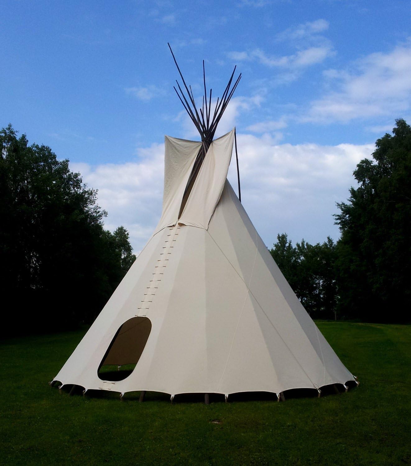 Ã˜ 3 m 10,2 ft Tipi Indian tent tepee teepee Wigwam Larp reenactment Yurt bell
