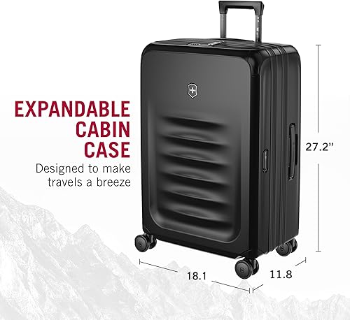 Vista 3 de Victorinox Spectra 3.0 - Funda mediana expandible - Equipaje rígido moderno - Maleta con ruedas giratorias - Capacidad para accesorios de viaje - 81