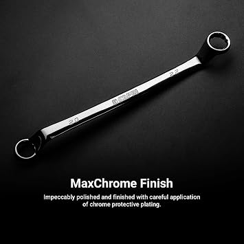 Capri Tools 6 x 7 mm 75-Degree Deep Offset Double Box End Wrench