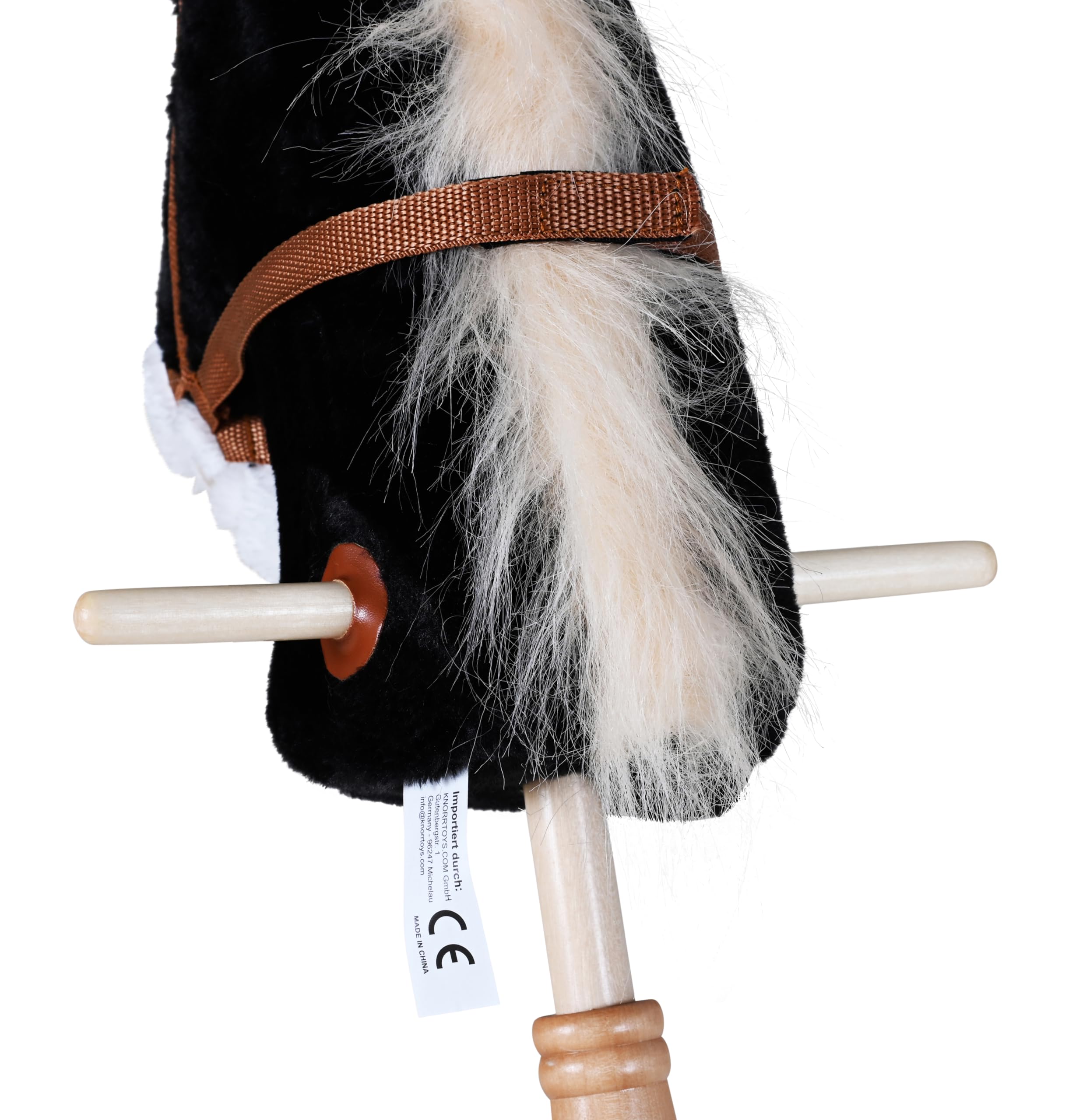 Knorrtoys 40102 Blacky - Caballo de Pesca, Color Negro