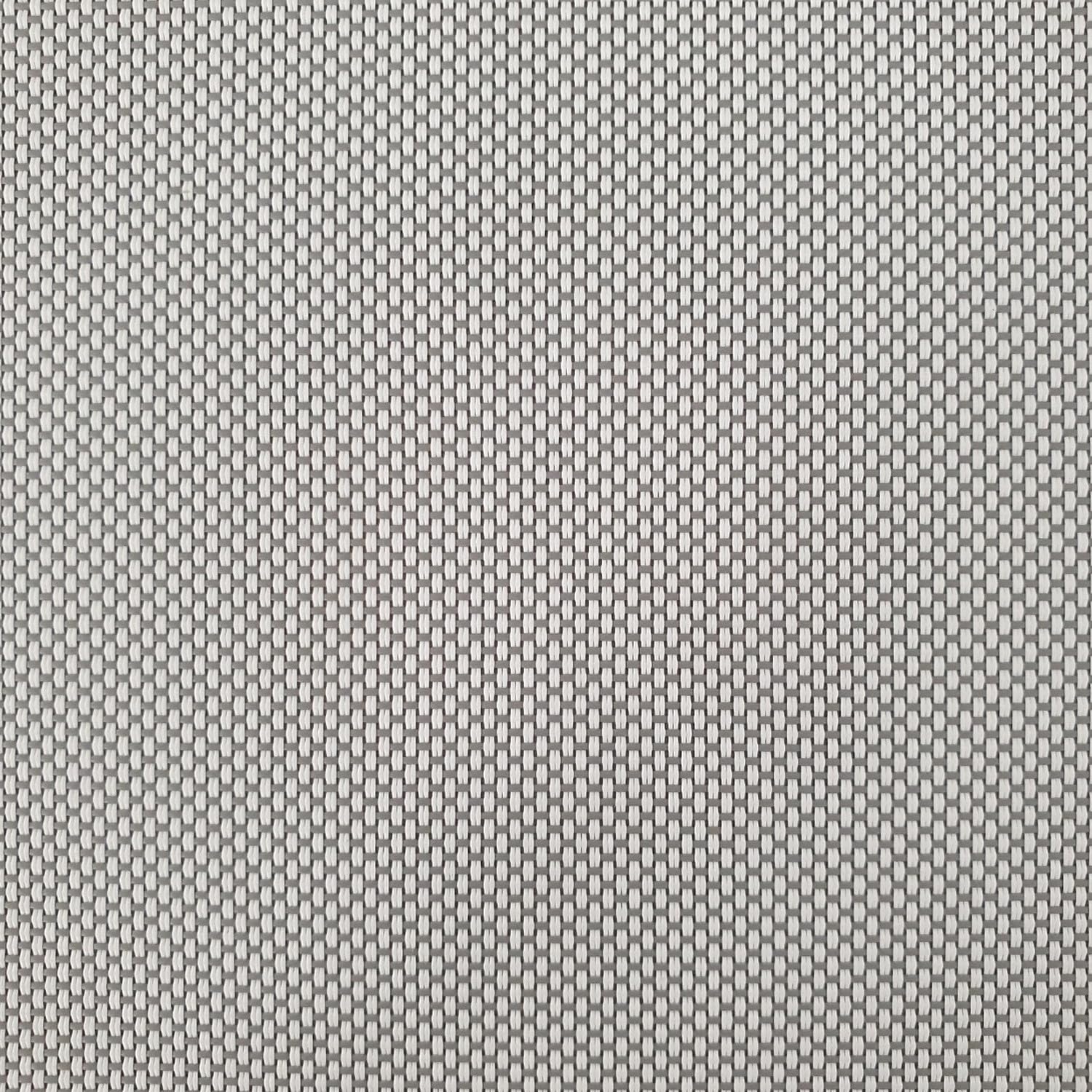 MADECOSTORE Tenda da sole motorizzata con interruttore – baule bianco – grigio chiaro – L150 x H300 cm