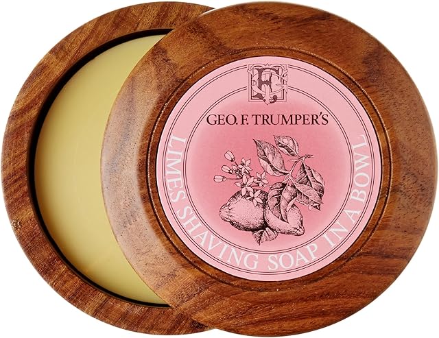 Geo F Trumper Wooden Shave Bowl - Extract of Limes (Normal)