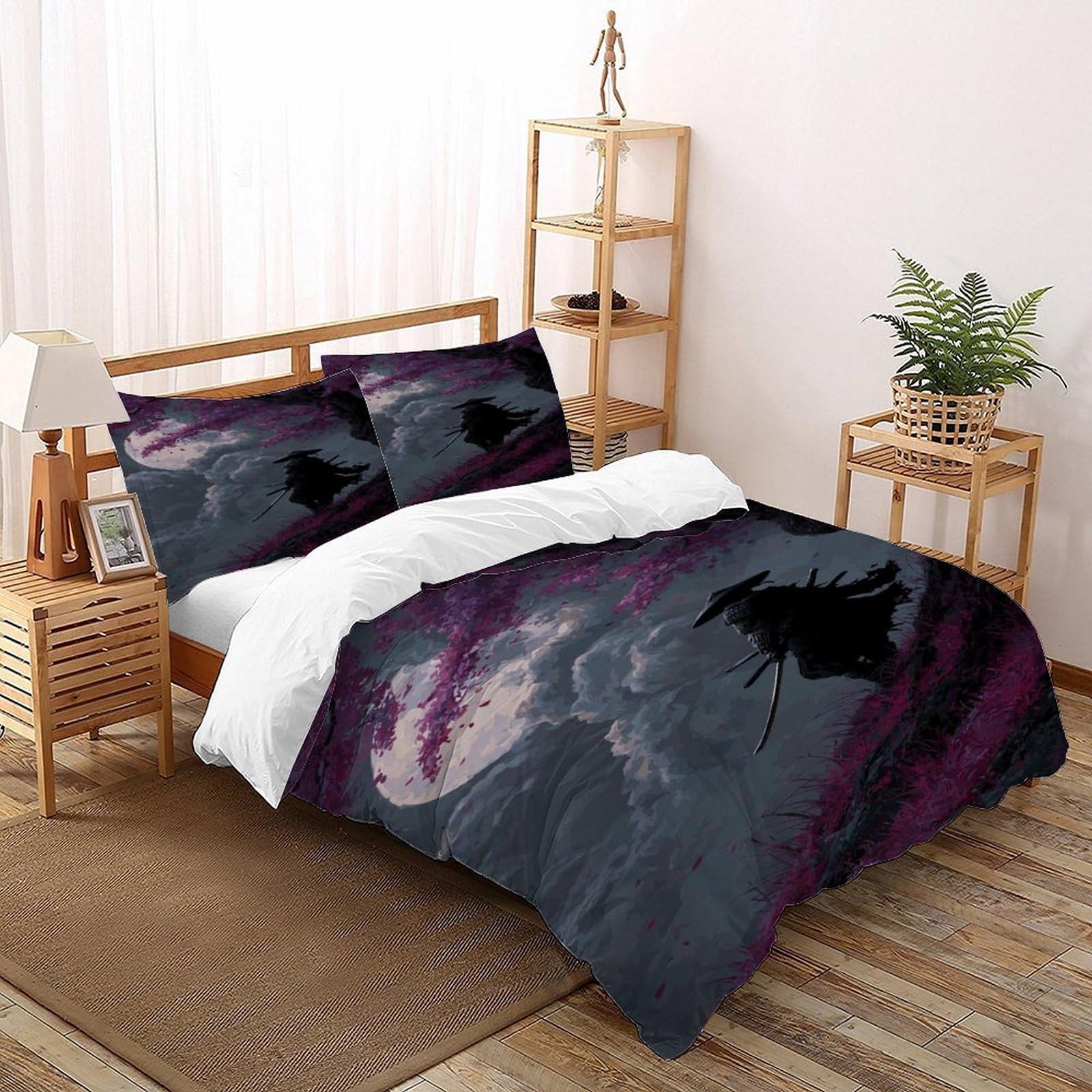 Linge de lit gothique samouraï pour transformer votre chambre adulte