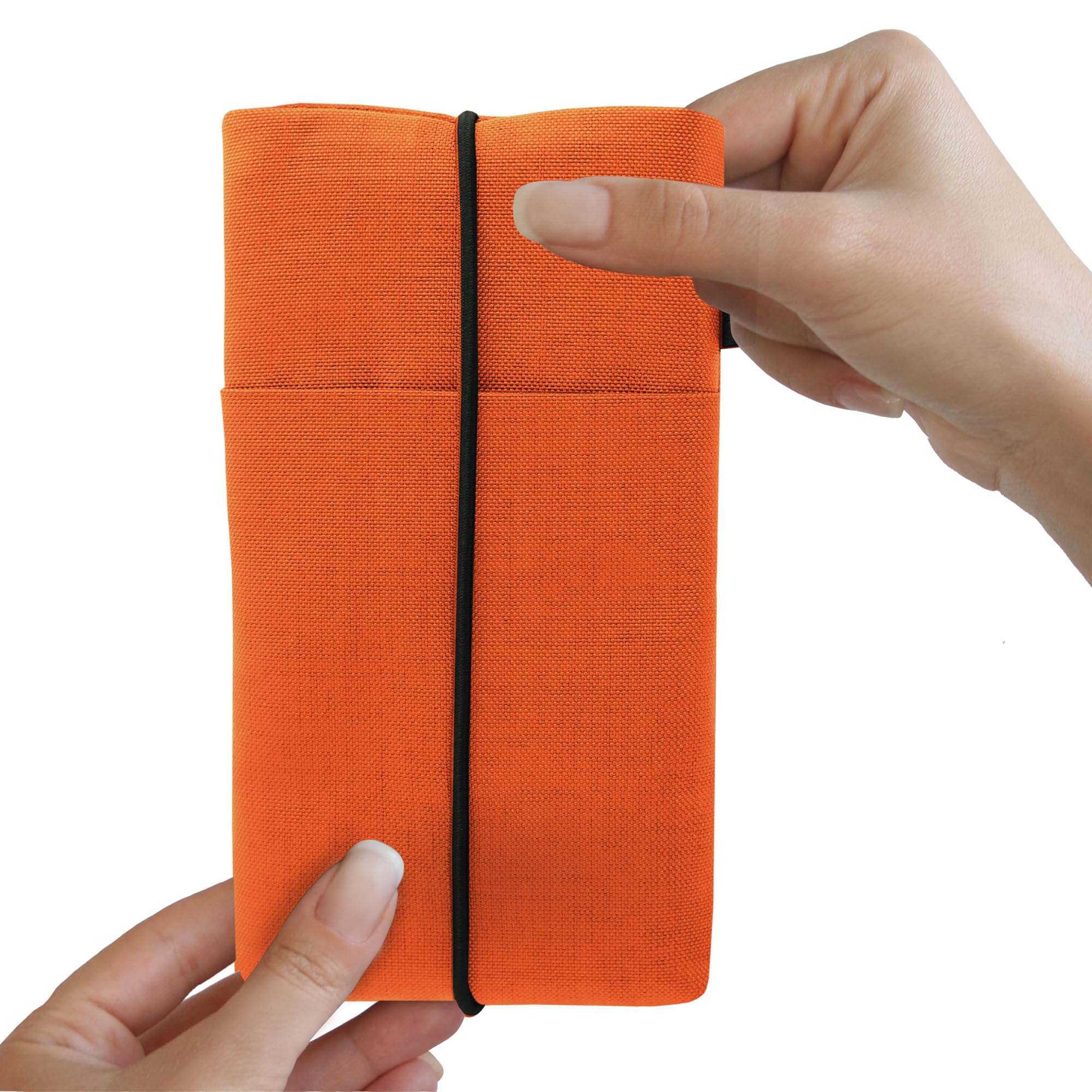 Adore June Phone Case Bene Compatible With 6.7-7.0" Smartphones (like IPhone 17 Pro Max, IPhone 16 Pro Max, 16 Plus, Galaxy S25 Ultra, Pixel 10 Pro XL), Rubber Closure, Color Orange - View #4