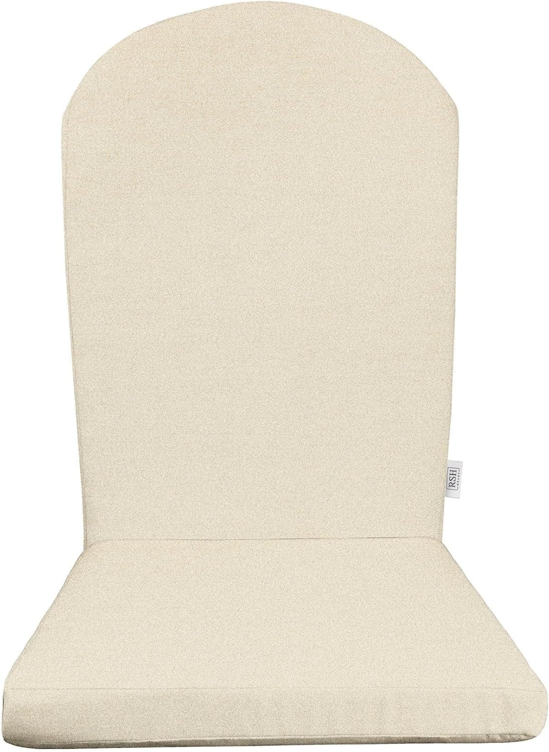 RSH Décor Sunbrella Foam Adirondack Chair Cushion | 48” x 20” x 2” | Performance Fabric | Water and Fade-Resistant | Outdoor Cushion for Patio Furniture | Made in USA (Canvas Java Brown)