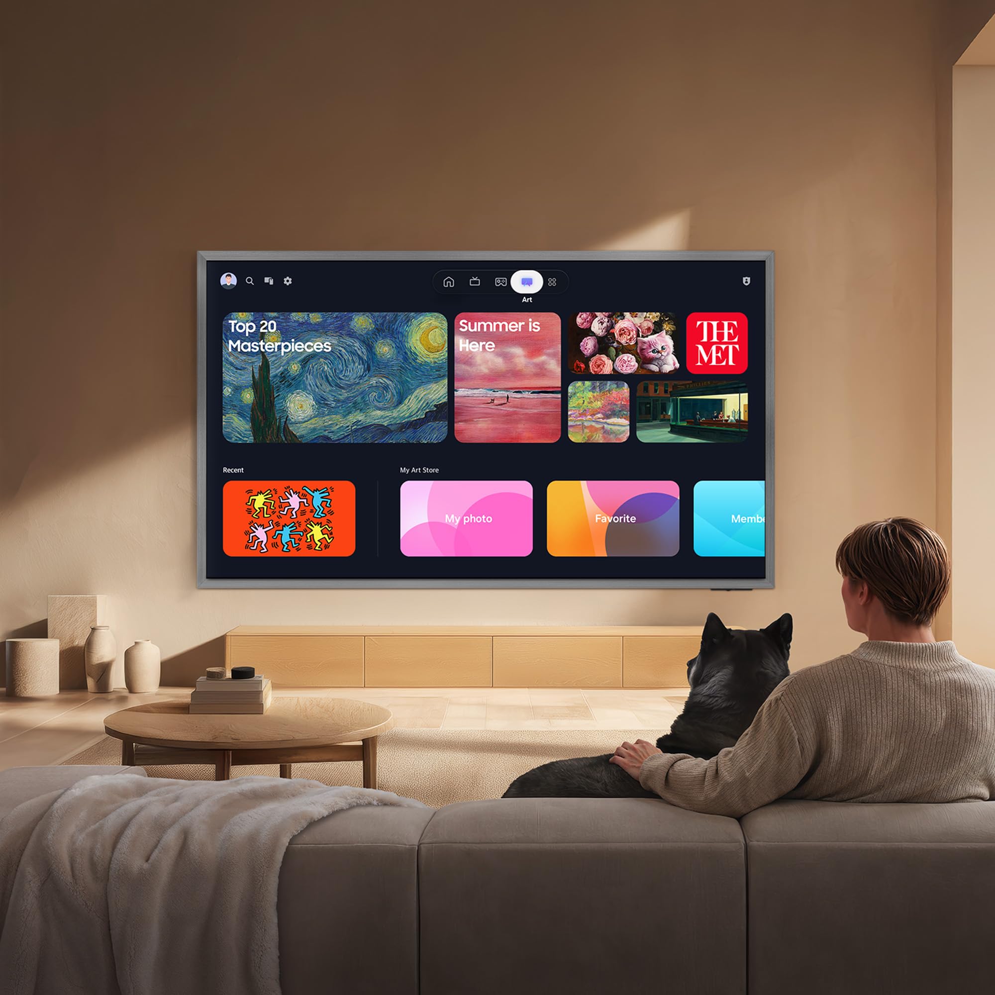 Samsung Smart TV 55" QE55S99HAEXZT OLED 4K Glare Free, HDR 10+, Motion Xcelerator 165Hz, Dolby Atmos, Gaming Hub, G-Sync, Voice Control with AI(VAC), Alexa Built-in, PACCHETTO INTRATTENIMENTO, 2026