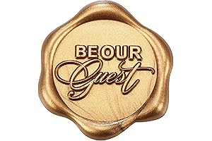 Yoption Be Our Guest Wax Seal Stickers: Elevate Your Invitations with Sophisticated Elegance