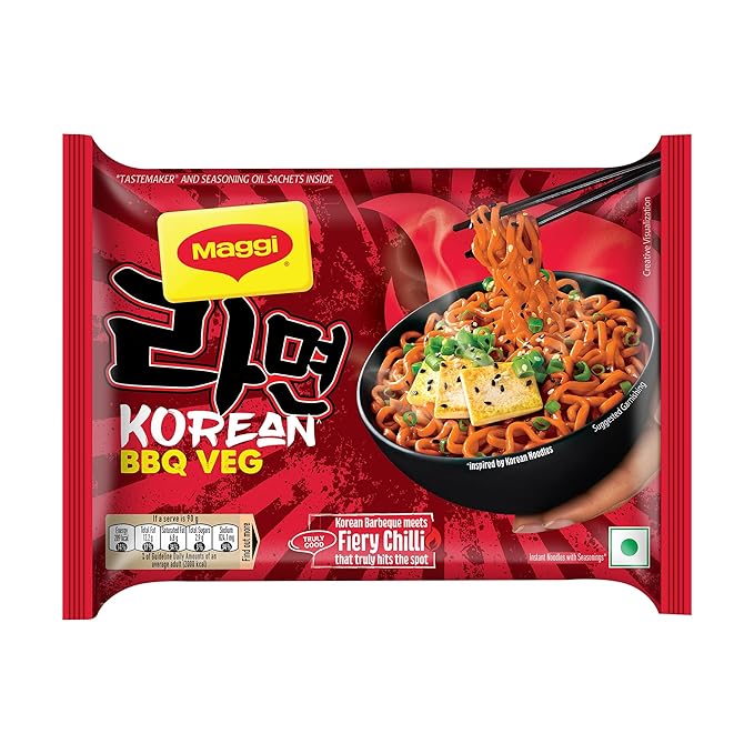 MAGGI Korean BBQ Veg Instant Noodles 90g