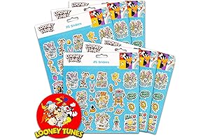 Looney Tunes Stickers Party Favors Bundle: 150 Stickers for Kids!